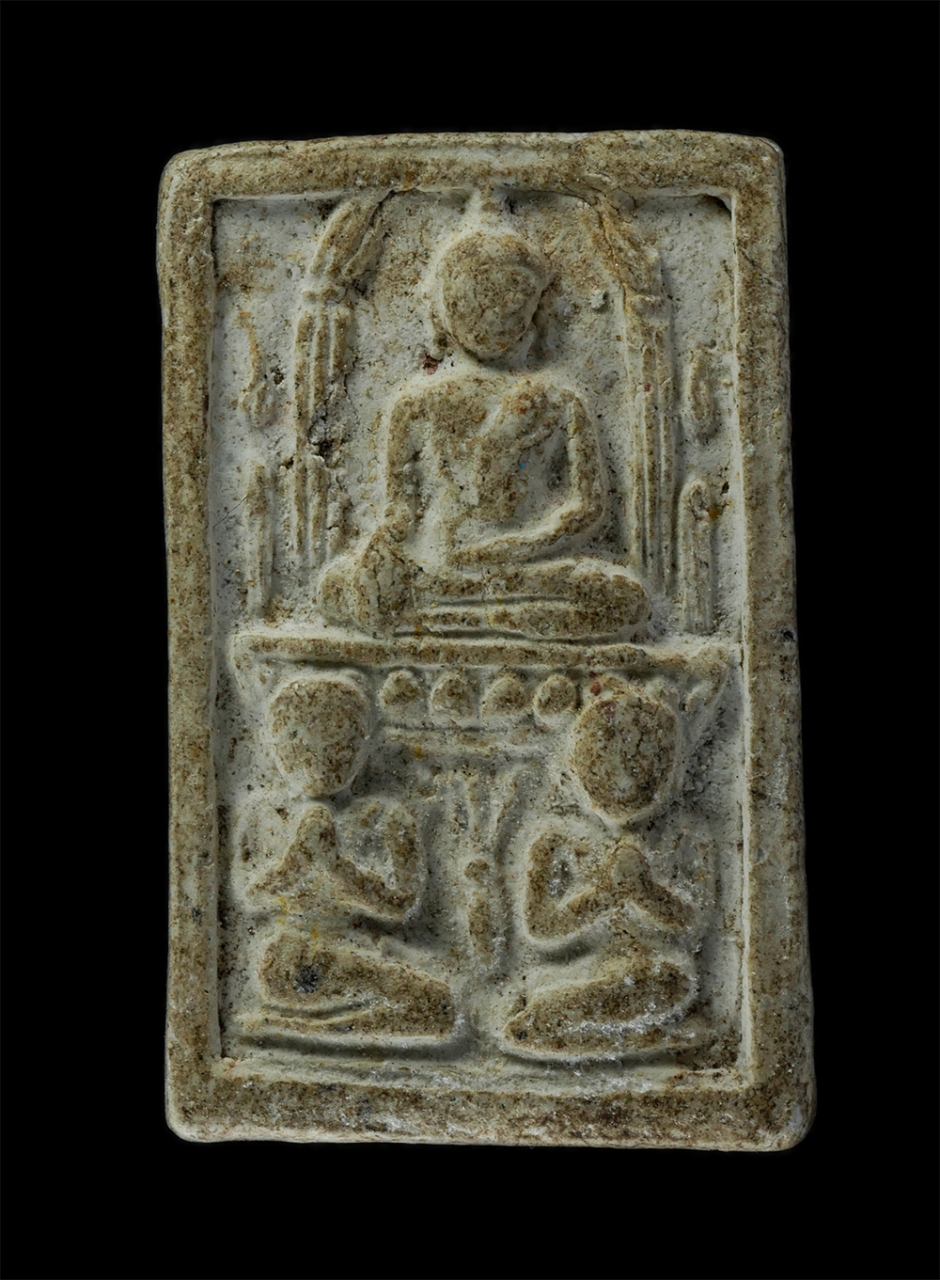 13Oct24 (86)P.jpg - พระกรุวัดท้ายตลาด พิมพ์พระโมคคัลลาสารีบุตร เนื้อผงพุทธคุณ ผงว่าน | https://kamulet.in.th